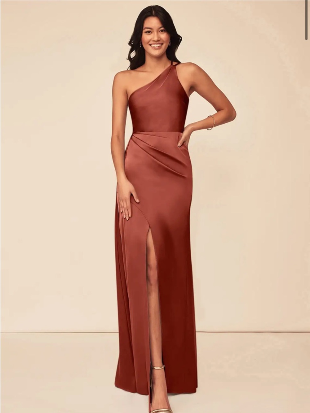 Azazie Maron Dress